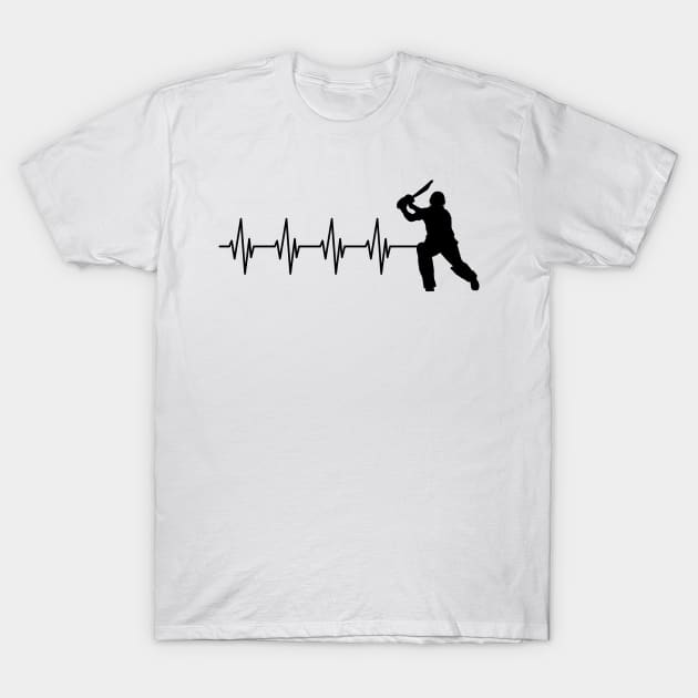 Cricket Heartbeat T-Shirt by KC Happy Shop